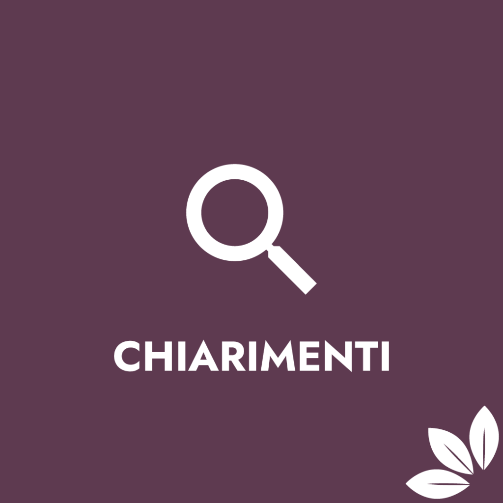 chiarimenti icona